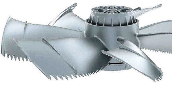 Вентилятор конденсатора для промышленного чиллера